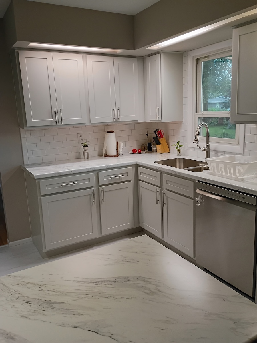Kitchen Remodel — finished kitchen after renovation